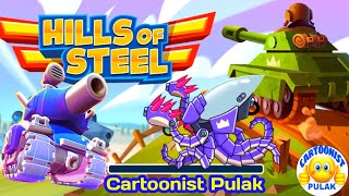 Hills Of Steel  Gameplay Android  Mars Invader  Hills Of Steel 2 [upl. by Liba]