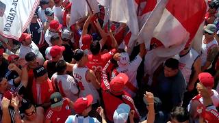 ENTRADA DE LOS BORRACHOS DEL TABLÓN  CUARTOS COPA ARGENTINA 2018 MENDOZA [upl. by Lemmie]