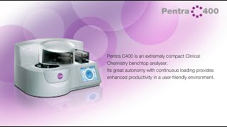 Clinical chemistry analyzer Pentra C400 presentation [upl. by Aneekahs]