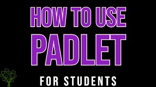 How to Use Padlet for Students The Basics [upl. by Aveneg835]