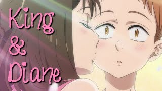 AMV Seven Deadly Sins King amp Diane  When I Look Into Your Eyes [upl. by Lleinnad128]