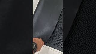 RUBBER MAT  FLOOR MAT  DECOR  HOME  FRONT  RAIN  DUST PROOF  HEAVY  SIZE [upl. by Ahsiatal722]