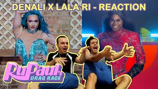 Denali X LaLa Ri Be My Lover  BRAZIL REACTION  RuPauls Drag Race  Season 13 [upl. by Rolyak429]