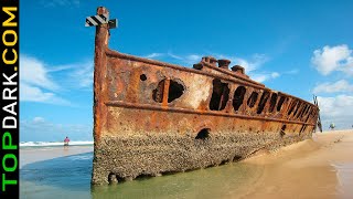 13 Barcos Abandonados Más Increíbles del Mundo  TOPDARKCOM [upl. by Luttrell]