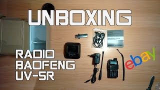 Unboxing Radio Baofeng UV5R  Airsoft en Español [upl. by Ecirahc517]