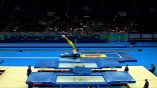 DUTRA Rayan BRAM2023 Trampoline WorldsQualificationTrampolineR1 [upl. by Narol]