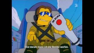 HD The Simpsons  Drop the Bomb YVAN EHT NIOJ [upl. by Castara936]