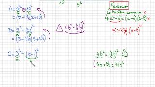 Exercice ♦ Factoriser une expression avec a²  b² • x² – 100 ♦ Troisième [upl. by Acebber]