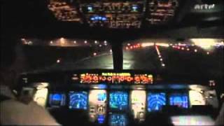 Airbus A340 Cockpit Takeoff [upl. by Ahsram]