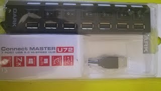 Dark  DKACUSB272 USB Çoklayıcı Inceleme [upl. by Ahab]