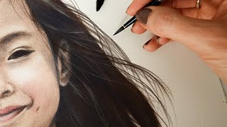 How to Draw Realistic Portraits with WATERCOLOR PENCILS  StepbyStep Tutorial [upl. by Brinna35]