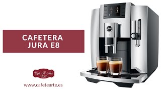 Cafetera super automática Jura E8 Moonlight Silver ☕ [upl. by Crescin]