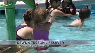 Help prevent child drownings by bringing your kids to News 4 Tucsons Swimfest [upl. by Rube698]