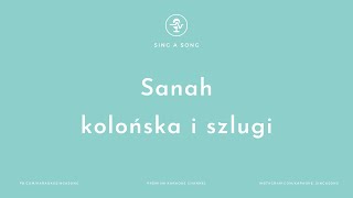 Sanah  Kolońska i szlugi KaraokeInstrumental [upl. by Fachanan]