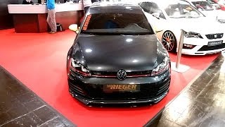 VW GOLF 7 GTI  RIEGER TUNING Weltpremiere ESSENMOTORSHOW 2013 [upl. by Niriam]