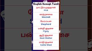 119 vocabularyintamil vocabulary 1minuteenglishspeakingpracticesentences gk [upl. by Tiena]