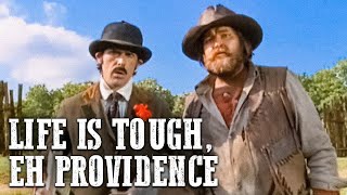 Life is Tough Eh Providence  Spaghetti Western  Cowboy Film  Full Movie English [upl. by Einahpet]