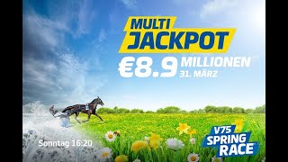 Ostersonntag mit V75 MultiJackpot [upl. by Bernarr]