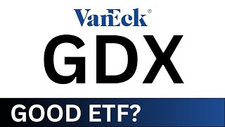 GDX ETF Analysis  VanEck Gold Miners ETF [upl. by Nirtiac9]