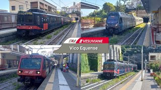 Circumvesuviana  Stazione di Vico Equense [upl. by Ankney335]