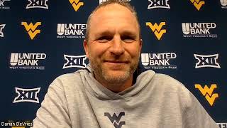 WVU MBB HC Darian DeVries Talks About Preparing For His 1st Backyard Brawl 111324 [upl. by Pliske648]