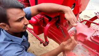 Mahindra tractor Bhumi Putra clutch adjustment [upl. by Anivlac374]