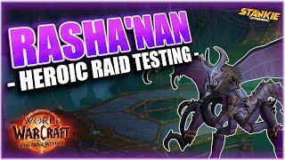 Rashanan Heroic  Raid testing  Nerubar Palace [upl. by Halle]