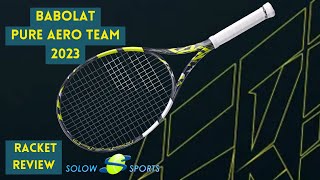 Babolat Pure Aero Team 2023 Tennis Racket Review [upl. by Adur]