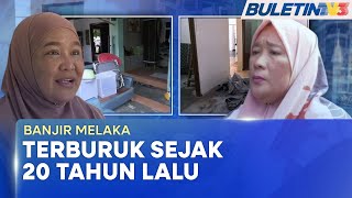 BANJIR DI MELAKA  Penduduk Trauma Gesa Pihak Berkuasa Atasi Isu Segera [upl. by Ennayr]