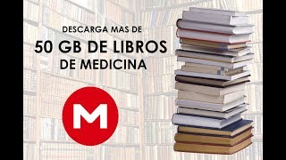 MAS DE 50 GB DE LIBROS DE MEDICINA MEGA GRATIS [upl. by Minette]