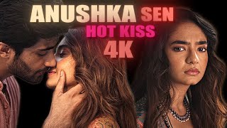 Anushka Sen  Kissing Scene  Face CloseUp  Dil Dosti Dilemma  4K [upl. by Felipe]