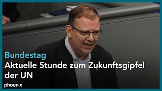 Aktuelle Stunde zum Zukunftsgipfel der UN [upl. by Ranitta]