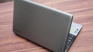 Toshiba hits 4K in the Satellite P55T laptop [upl. by Alimaj71]