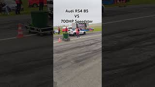 700HP Opel Speedster Turbo VS Audi RS4 14 Mile Battle efrgermany [upl. by Eeryk461]