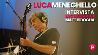 Intervista a Luca Meneghello chitarrista di Mina e turnista di Matt Bidoglia per PlanetGuitarit [upl. by Atteuqcaj]