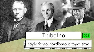 Trabalho  Taylorismo Fordismo e Toyotismo [upl. by Papst442]