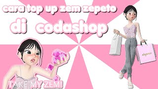 cara top up zem zepeto di codashopKeizha Official [upl. by Liscomb398]