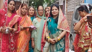 karva chauth special vlog ll Bina book ke paanch kahani suni Maine mata karva ki🥰🌹🌹 [upl. by Niabi]