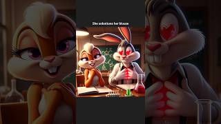 Lola Bunny and Buggs Bunnys Chemistry 😳 ai aiart chatgpt [upl. by Trocki]