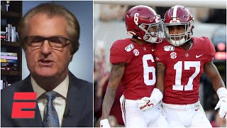 Mel Kiper explains putting 3 WRs in the top 6 of his 2021 NFL Mock Draft  KJZ [upl. by Kazimir]