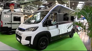 Chausson X 550 RV Camper Van X550 Camping car 2025 Fiat Caravan Salon walkaround  interior V2051 [upl. by Thorr]