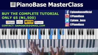 We Bless Your Name  Nathaniel Bassey Piano Tutorial [upl. by Zetrauq]