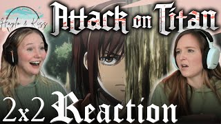 Im Home  ATTACK ON TITAN  Reaction 2x2 [upl. by Nitnelav]