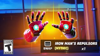 IRON MANs Secret Mythic ABILITY in Fortnite [upl. by Broucek332]