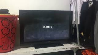 Sony Lcd TV KLV32BX300 Startup amp Shutdown [upl. by Dnama]