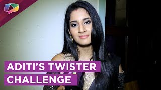 Aditi Rathore AKA Avni Takes Up Our Twister Challenge  Naamkaran  Star Plus [upl. by Dnomso356]