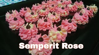 Semperit Rose Cantik Menarik  Resepi Semperit Sukatan Cawan dan Gram [upl. by Ikilisav476]