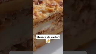 MUSACA DE CARTOFI reteteusoare food shorts 1million viral viralvideos [upl. by Mendie]