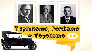 Taylorismo Fordismo e Toyotismo  Entenda as diferenças [upl. by Notlew693]