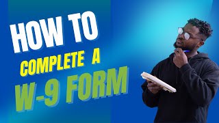 How to fill out a W9 form [upl. by Ahsimet]